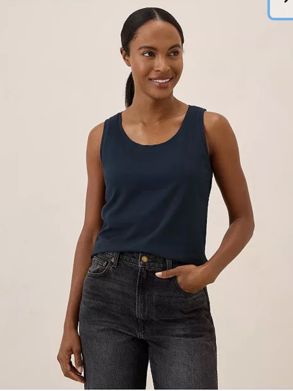 Pact Luxe Stretch Jersey Tank